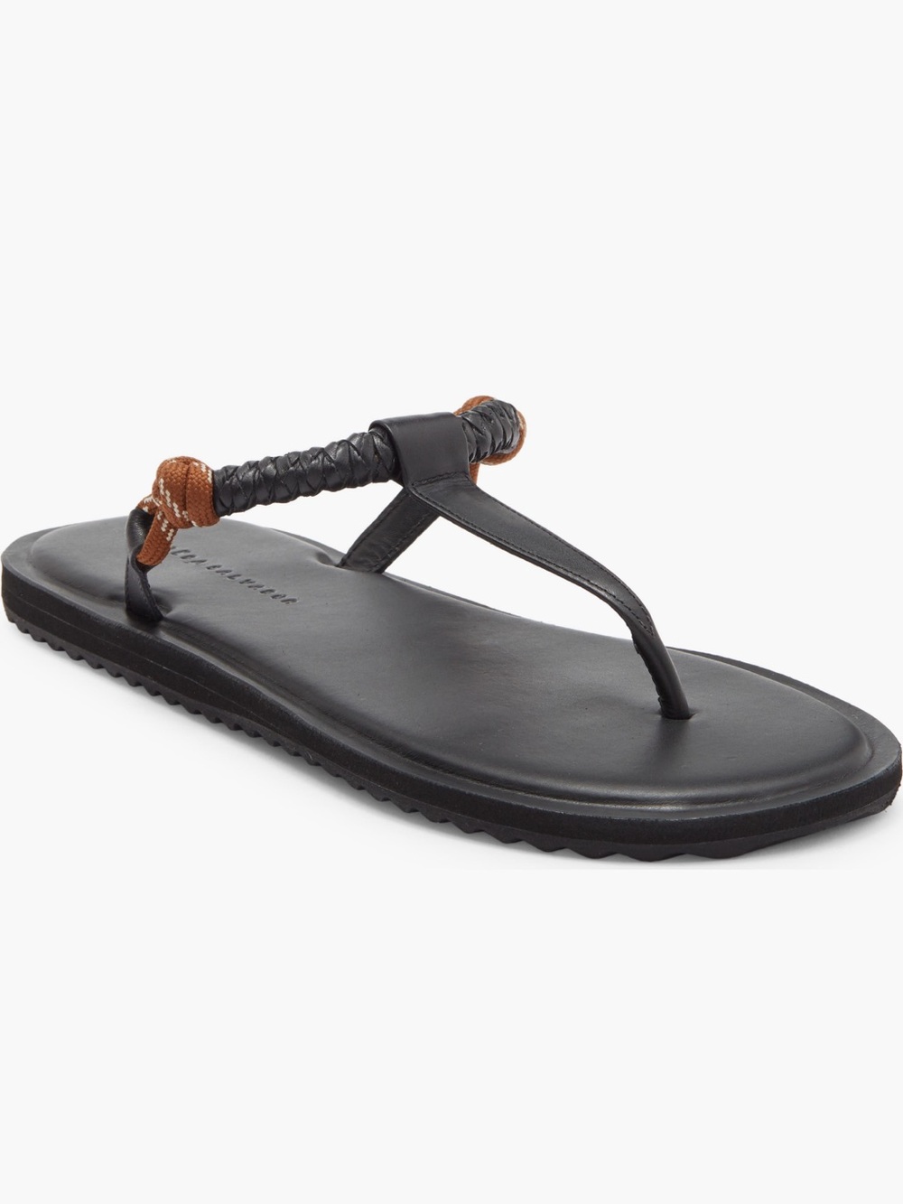 NWT Freda Salvador Selah leather and paracord sandal